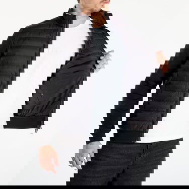 Пухо яке Tommy Hilfiger Jacket Mix Media Ess Rwb Stand Collar Черно | MW0MW41329 BDS, 1