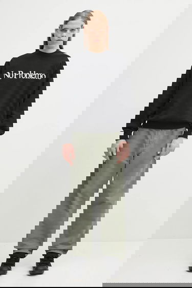 Панталони Carhartt WIP Cotton Relaxed Fit Single Knee Pant Зелено | I031499.1YFGD, 4