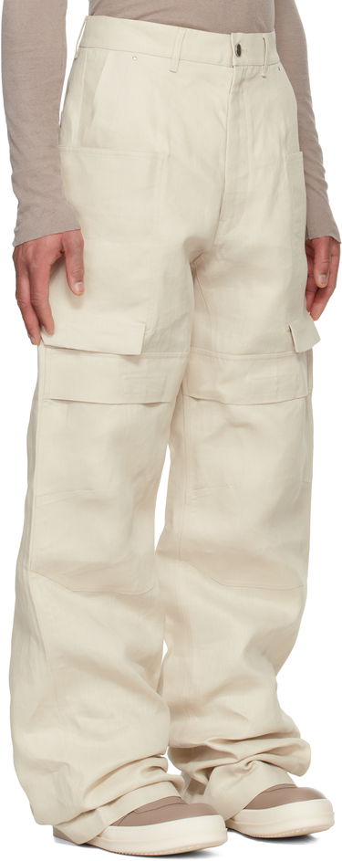 Карго панталони Rick Owens Rick Owens Hollywood Stefan Cargo Pants Сиво | RU01E5346 TWL, 4