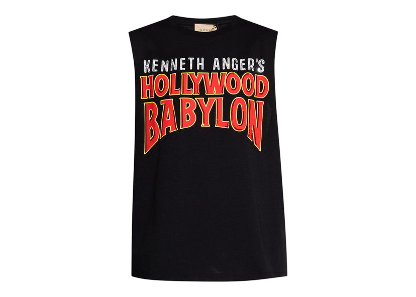 Потник Gucci Hollywood Babylon Tank Top Black Черно | 688407 XJEDM 1043