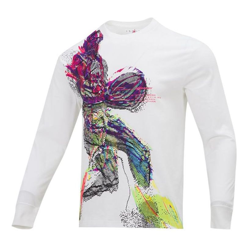 Тениска Jordan Jordan Athleisure Graphic Long Sleeve T-Shirt Бяло | DH8907-100, 0