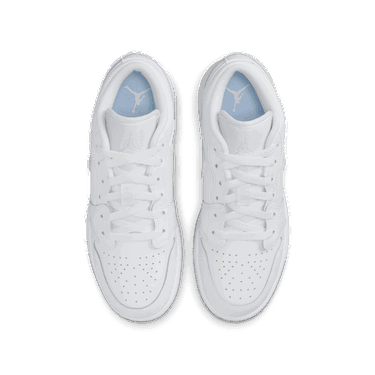 Кецове и обувки Jordan Air Jordan 1 Low SE "'Glitter Swoosh" GS Бяло | FQ9112-100, 4