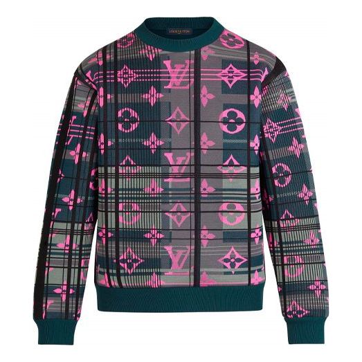 Пуловер Louis Vuitton Louis Vuitton Monogram Crewneck Long Sleeve Sweatshirt Многоцветен | 1A8P0J