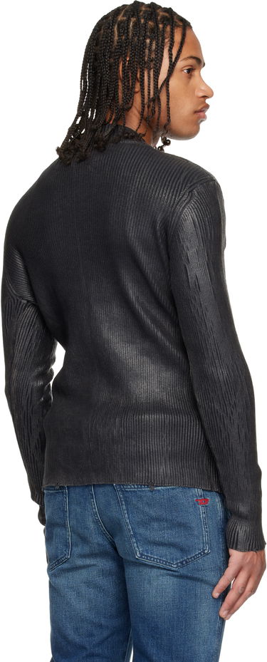 Яке Diesel K-Dargy-D Ribbed Zip-Up Jacket Черно | A19472-0JLBA-900A, 2