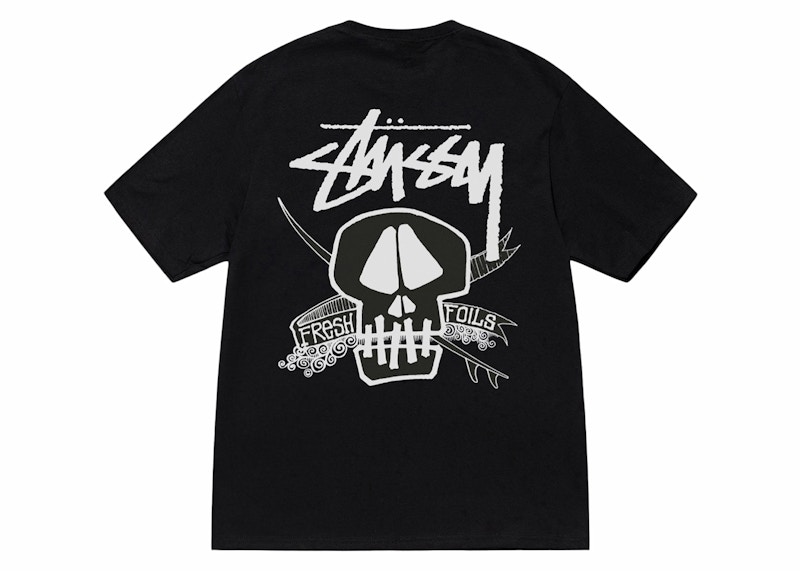 Тениска Stüssy Skull Graphic Tee Черно | 1905073
