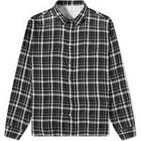 Риза Officine Générale Officine Generale Lipp Japanese Cotton Check Shirt Черно | S23-MSHI-009, 1