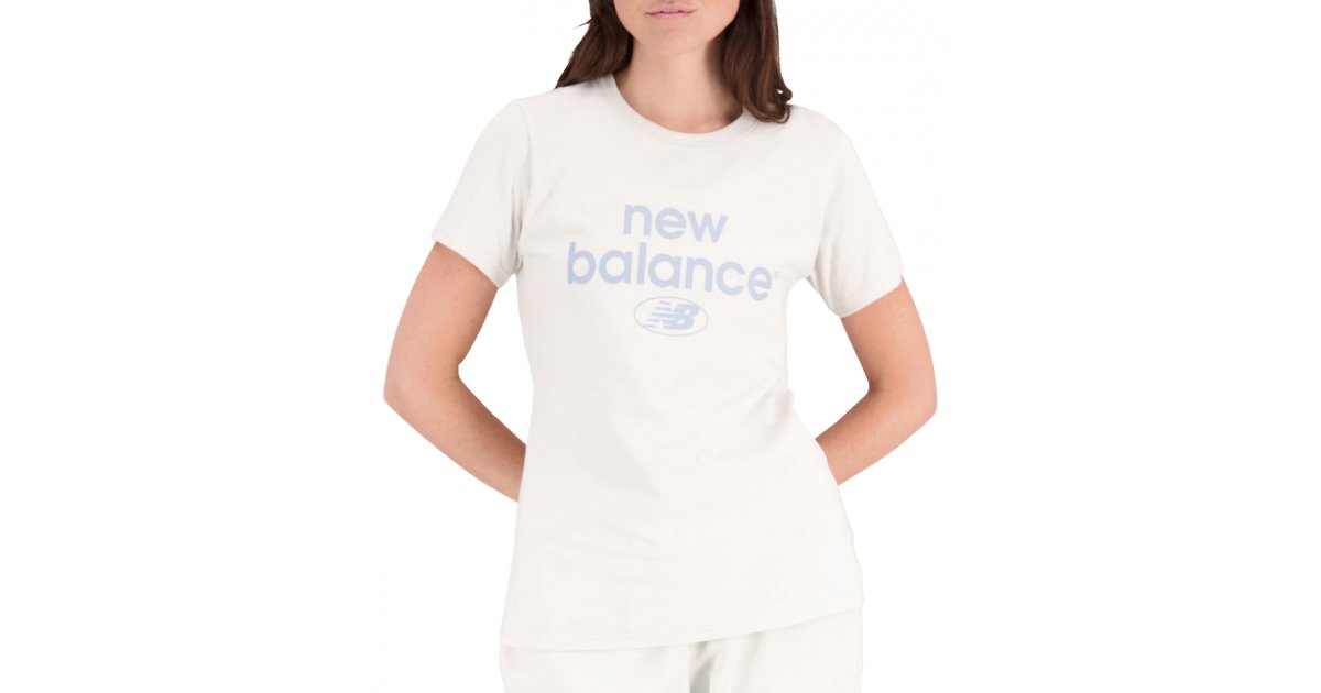 Тениска New Balance t-Shirt Бяло | wt31507-mbm, 1