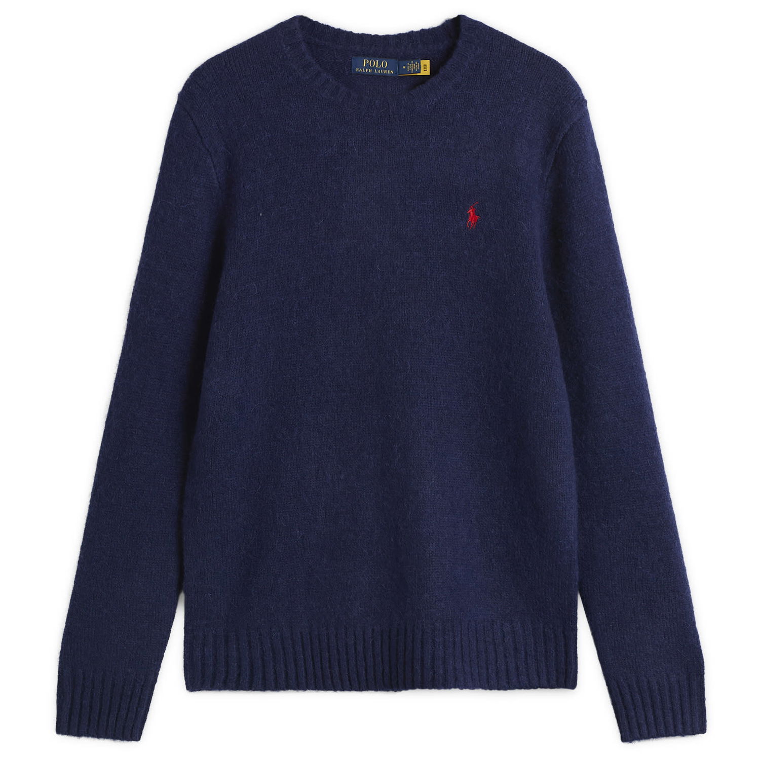 Пуловер Polo by Ralph Lauren Brushed Shetland Knit Jumper Тъмно синьо | 710918805501-BLU, 0
