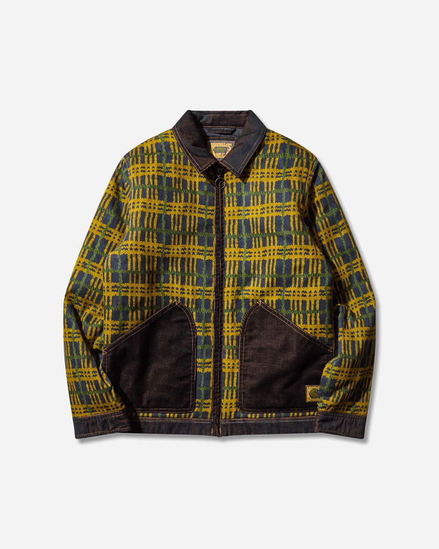 Nicholas Daley Modular Jacket Tartan Print