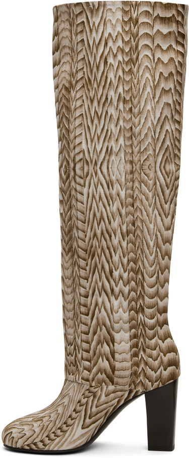 Облекло LEMAIRE Lemaire FreelingWaters Edition Round Toe High Boots Кафяво | FO0131 LF1333, 2