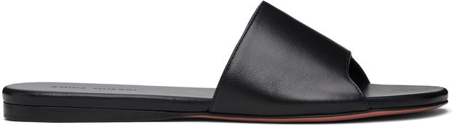 Amina Muaddi Bianca Sandals