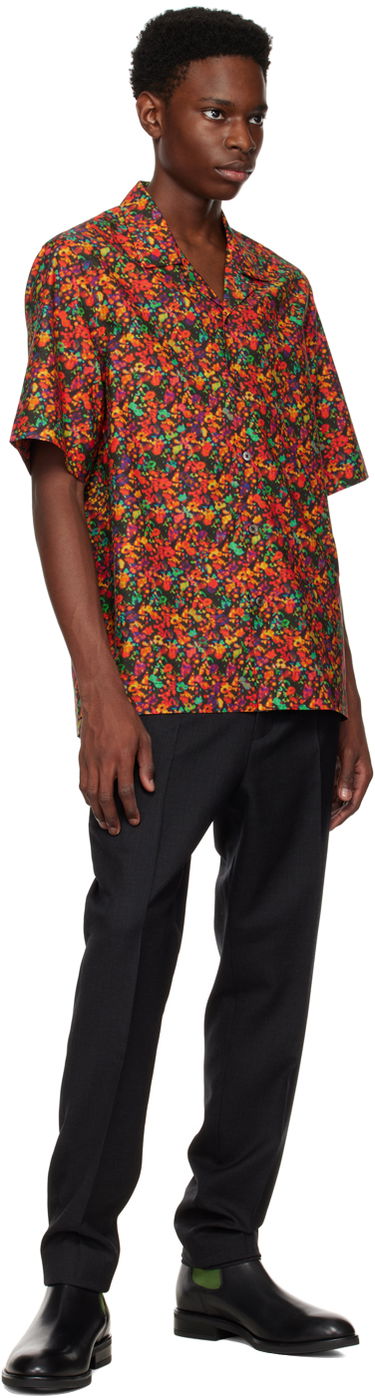 Риза Paul Smith Paul Smith Twilight Floral Short Sleeve Shirt Многоцветен | M1R-905U-J01830-25, 3