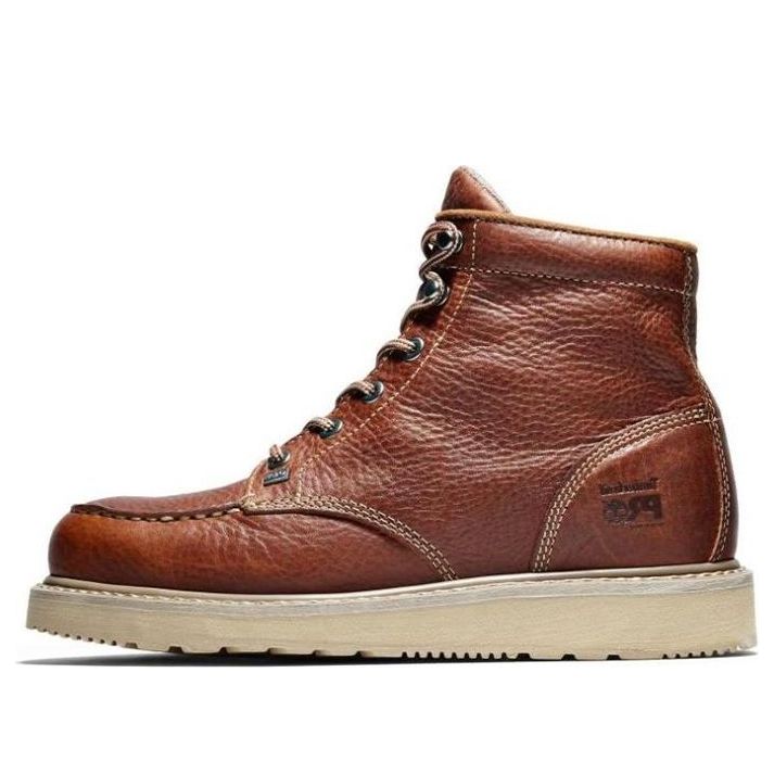 Кецове и обувки Timberland Barstow 6 Inch Wedge Work Boots Кафяво | 89647214, 0
