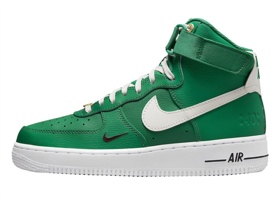 Кецове и обувки Nike Air Force 1 High "Green White" W Зелено | DQ7584-300, 0