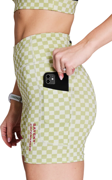 Къси панталони Saysky Saysky Checker Combat+ 7" Short Tights Зелено | nwrst30c1034, 1