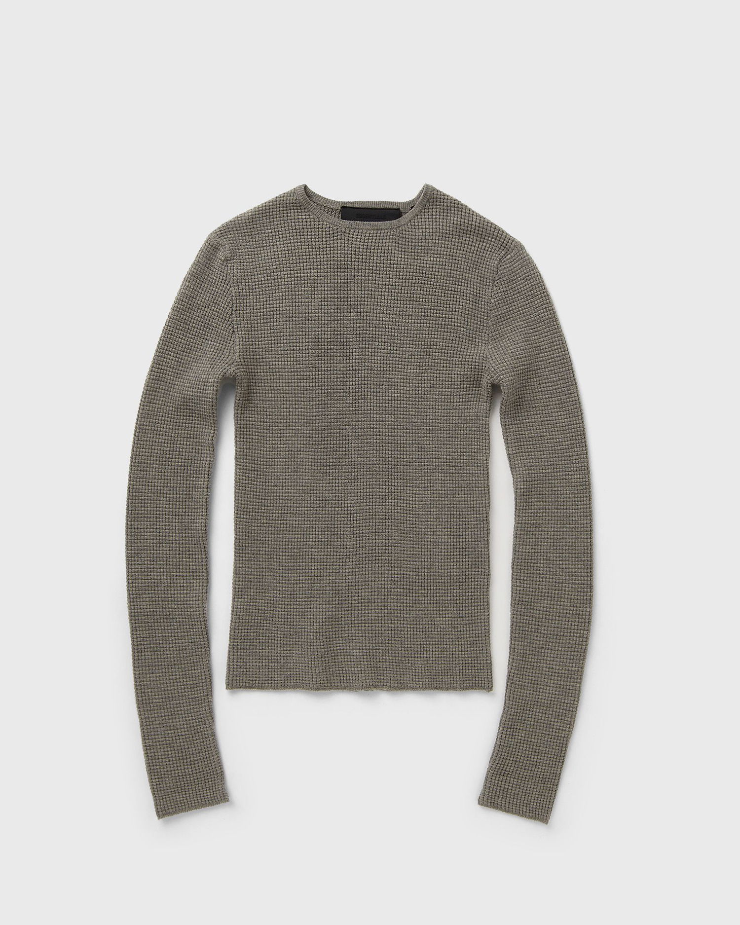 Пуловер Fear of God Essentials Waffle Fitted Long Sleeve Sweater Зелено | 192HO247241FW-367, 0