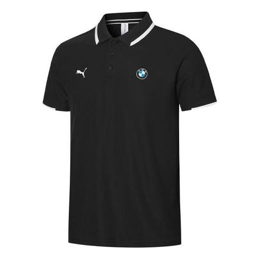Поло тениска Puma BMW Motorsport Polo Shirt Черно | 596101-01, 0