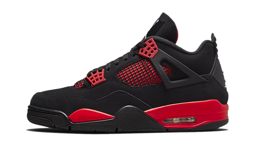 Кецове и обувки Jordan Jordan 4 Retro Red Thunder Черно | CT82701