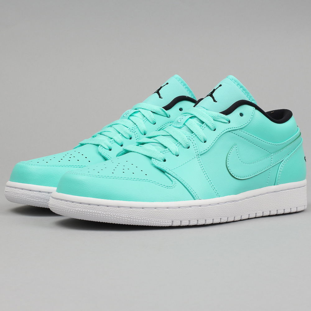 Кецове и обувки Jordan Air Jordan 1 Retro Low "Hyper Turquoise" Черно | 553558-304, 1
