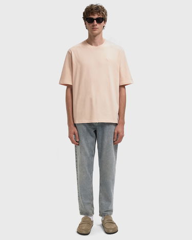Тениска AMI AMI De Coeur Embossed T-Shirt Розово | UTS357.726-680, 1