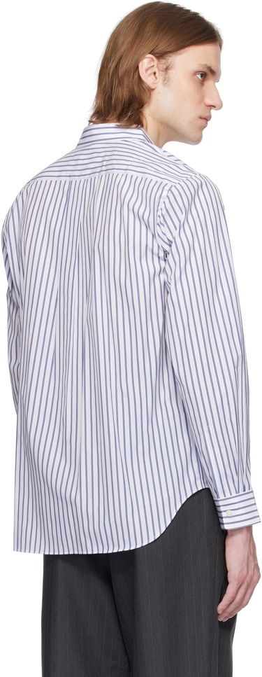 Риза Comme des Garçons Homme Deux Striped Shirt Бяло | DO-B030-051, 2