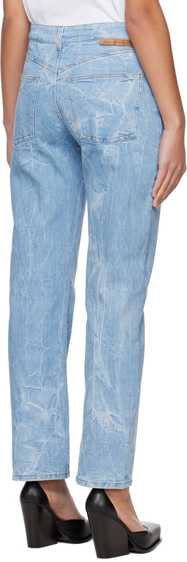 Дънки Stella McCartney Stella McCartney Crinkle Wash Jeans Синьо | 6D00293SPH08, 2
