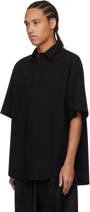 Риза Fear of God Fear of God Oxford Short Sleeve Shirt Черно | FGE250-518OXF, 3