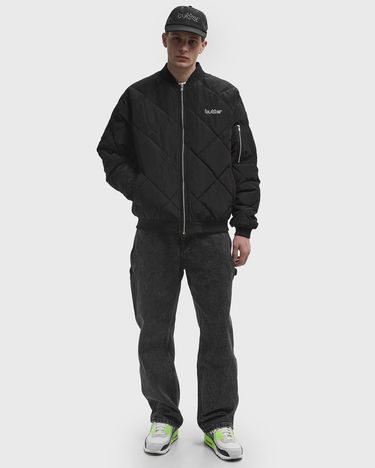 Яке бомбър Butter Goods Quilted Bomber Jacket Черно | P23429, 2