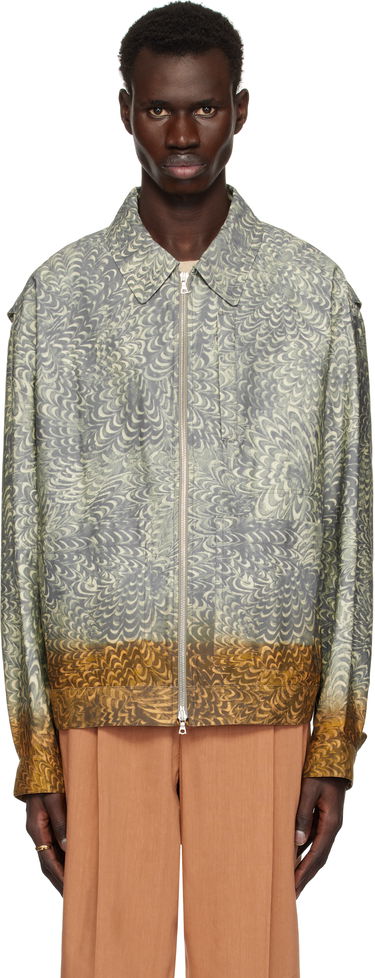 Яке бомбър Dries Van Noten Dries Van Noten Printed Cotton Jacket Многоцветен | 251-020520-1531, 0