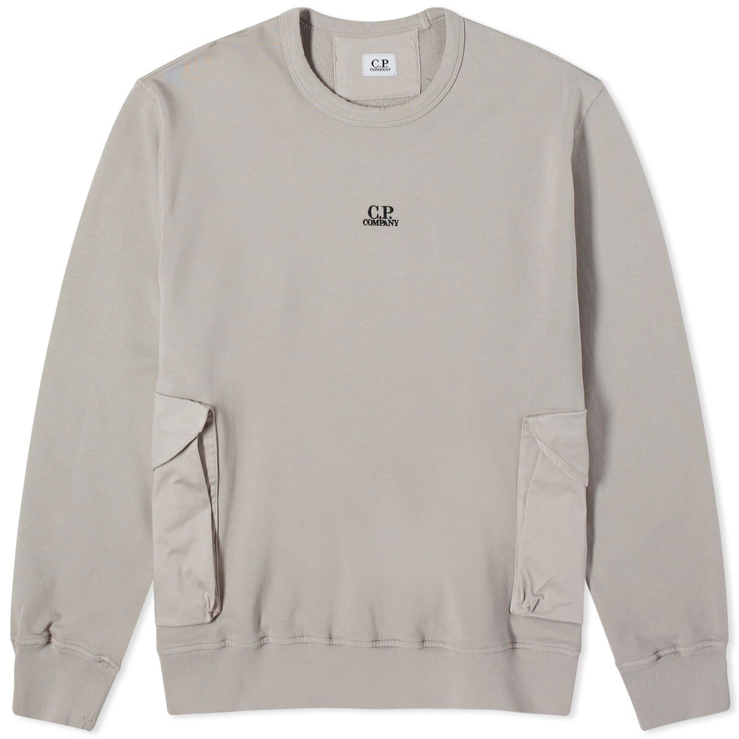 Суитчър C.P. Company Pocket Crew Sweat Сиво | 16CMSS248A-110039M-913, 0