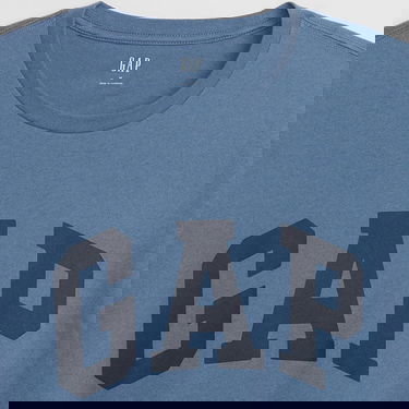 Тениска GAP Basic Logo Tee Синьо | 550338-49, 2