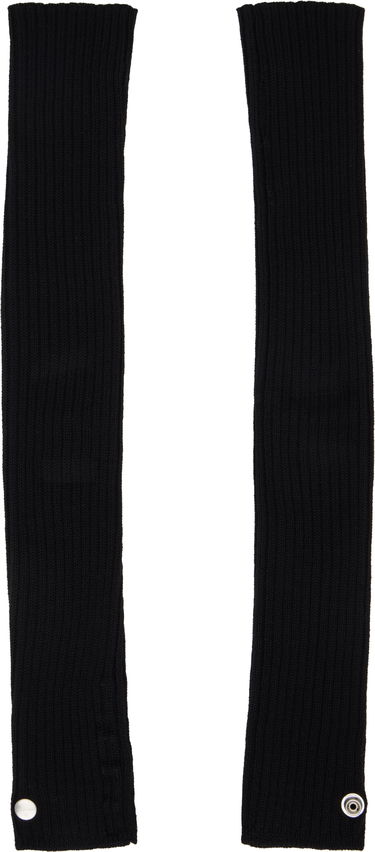 Ръкавици Rick Owens Rick Owens Hollywood Rasato Knit Arm Warmers Черно | RU01E5488 WS, 1
