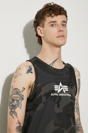 Потник Alpha Industries Camouflage Tank Top Сиво | 126566C.125, 0
