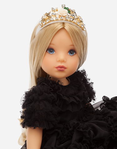 Flexstyle Dolce & Gabbana Doll with Multilayer Organza Dress Черно | LCJA20G7VAYS9000, 1