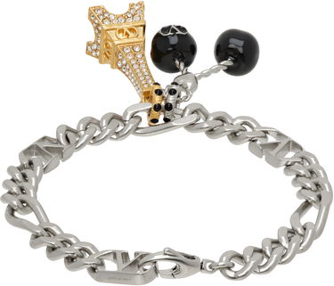 Гривна Valentino Valentino Garavani Chez Valentino Eiffel Tower Charm Bracelet Металик | 7Y2J0AL3VTI, 1