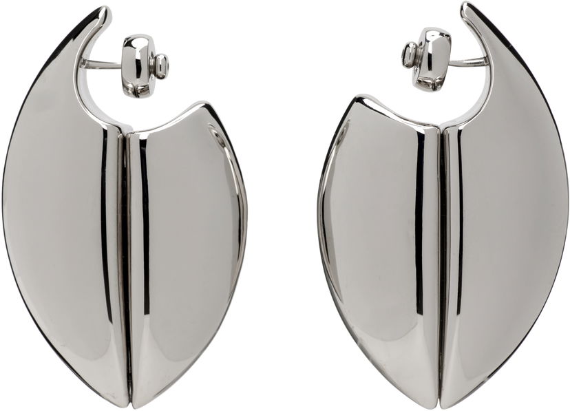 Обеци Givenchy Cocoon Earrings Металик | BF1145F003040