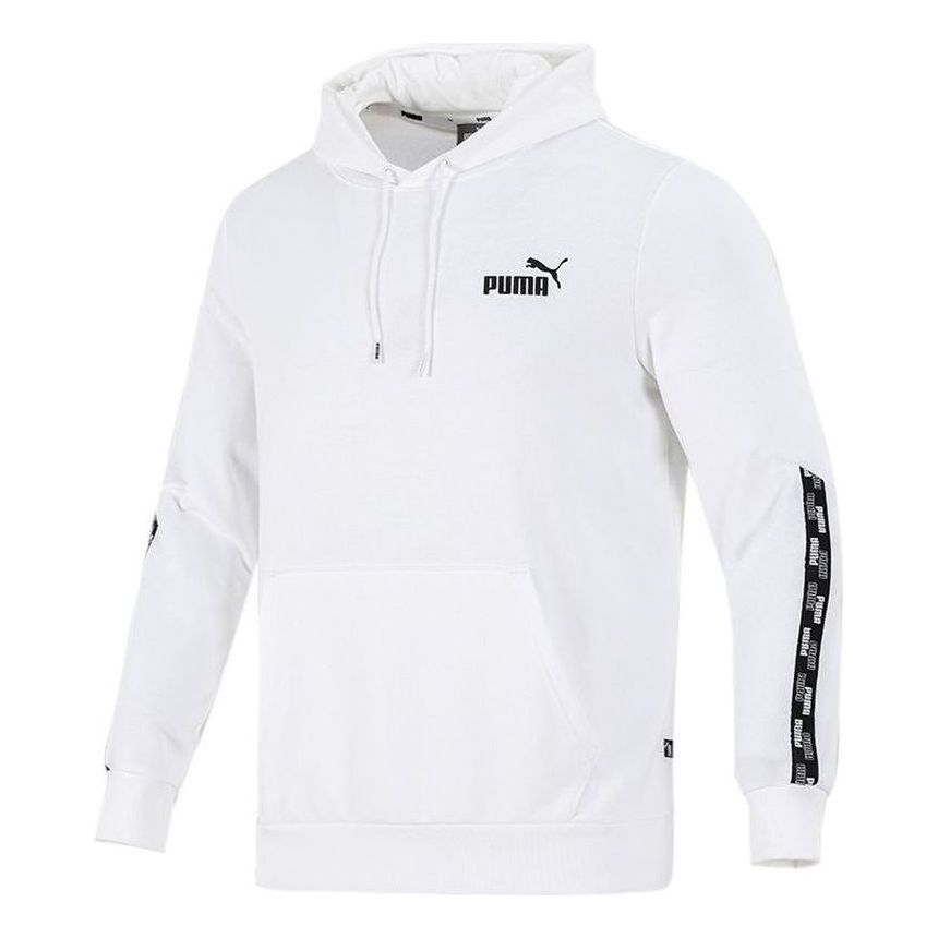 Суитчър Puma Essentials Tape Men's Hoodie Бяло | 846560-02, 0