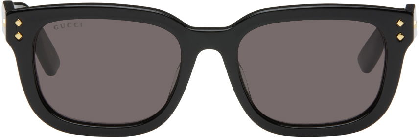 Слънчеви очила Gucci Black Square Sunglasses Черно | GG1605SK-001, 0