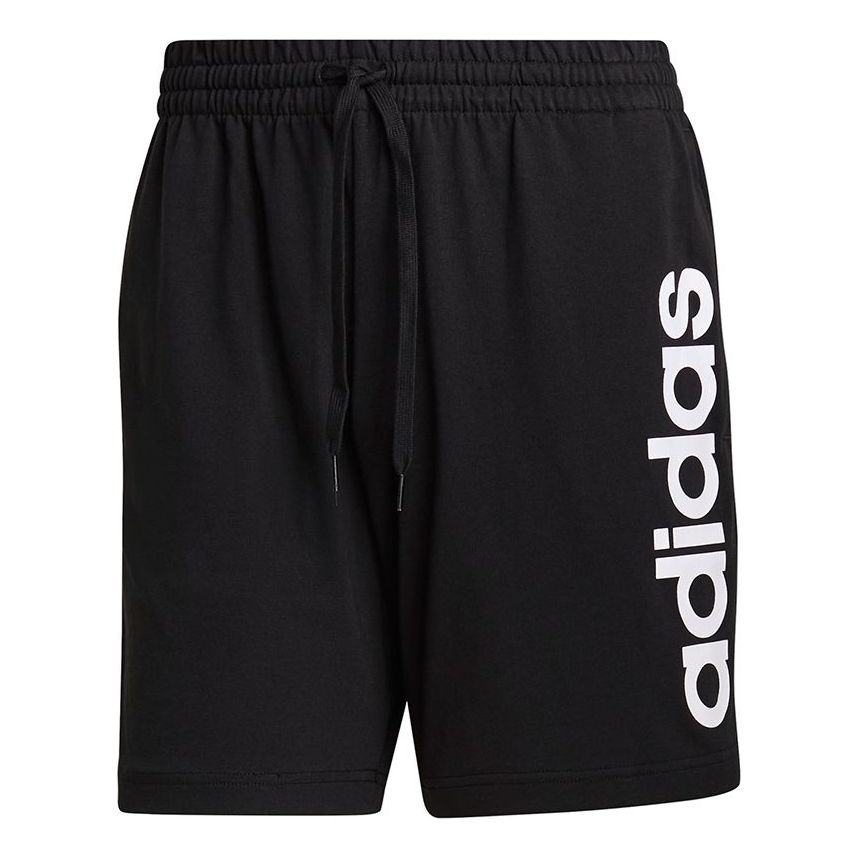 Къси панталони adidas Originals Essentials Linear Logo Shorts Черно | GK9604, 0