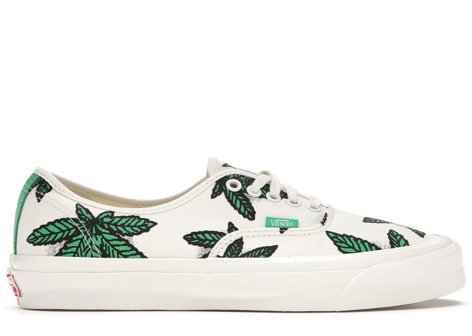 Кецове и обувки Vans UA OG Authentic LX Sweet Leaf White Бяло | VN0A4BV94JM, 0