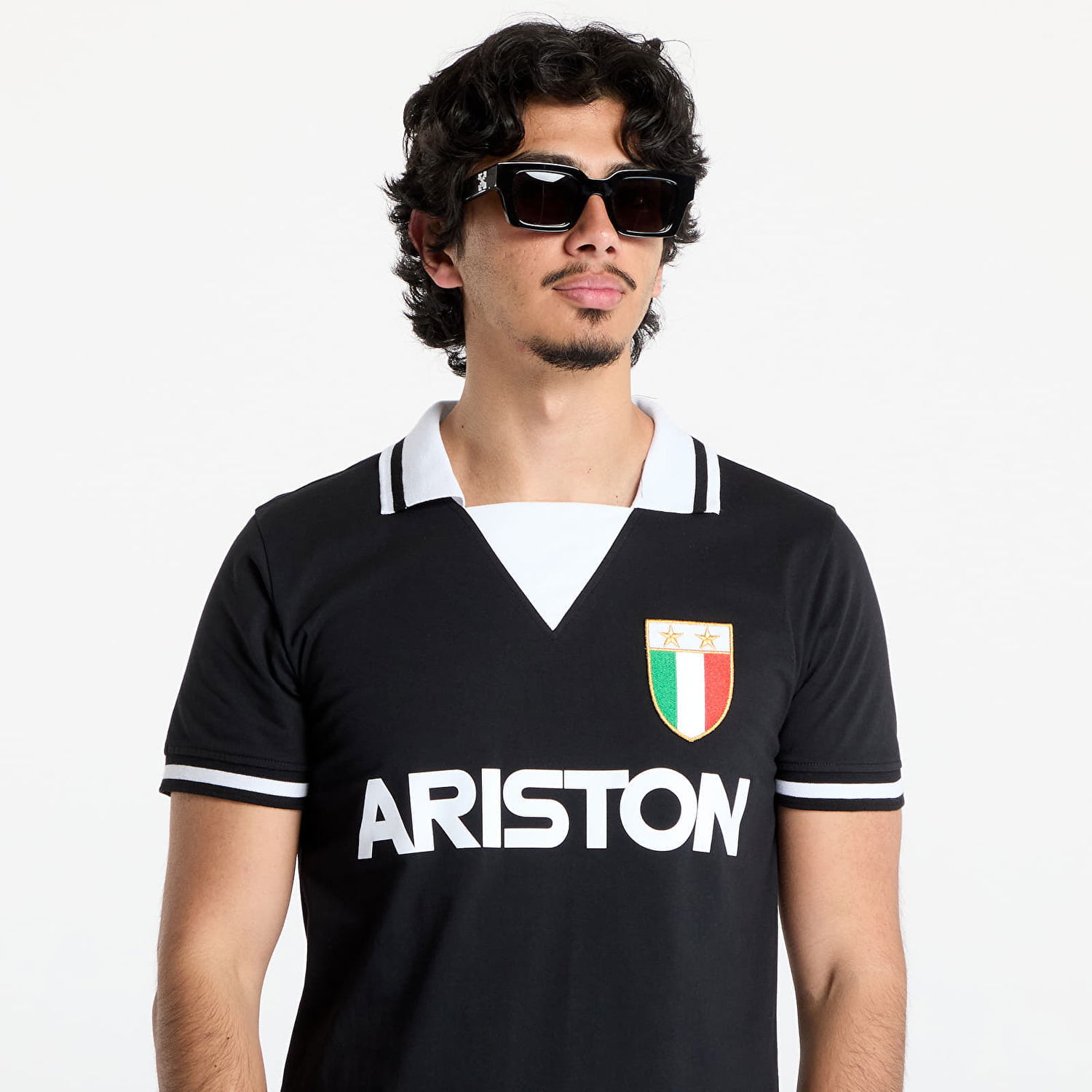 Фланелка COPA COPA Juventus 1986-87 Away Retro Football Shirt Черно | 298-004, 1