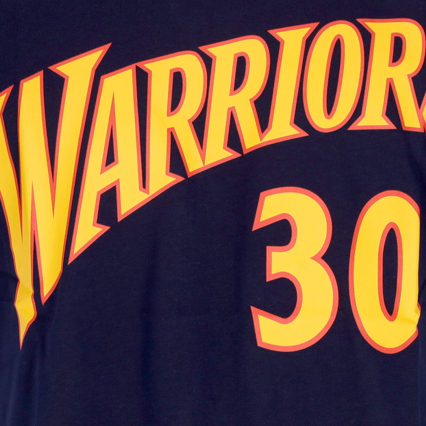 Тениска Mitchell & Ness Stephen Curry Golden State Warriors Tee Тъмно синьо | BMTRINTL1074-GSWSCNAVY, 1