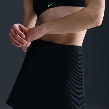 Пола Nike Ribbed Mini Skirt Sportswear Chill Knit Черно | HJ1839-010, 1