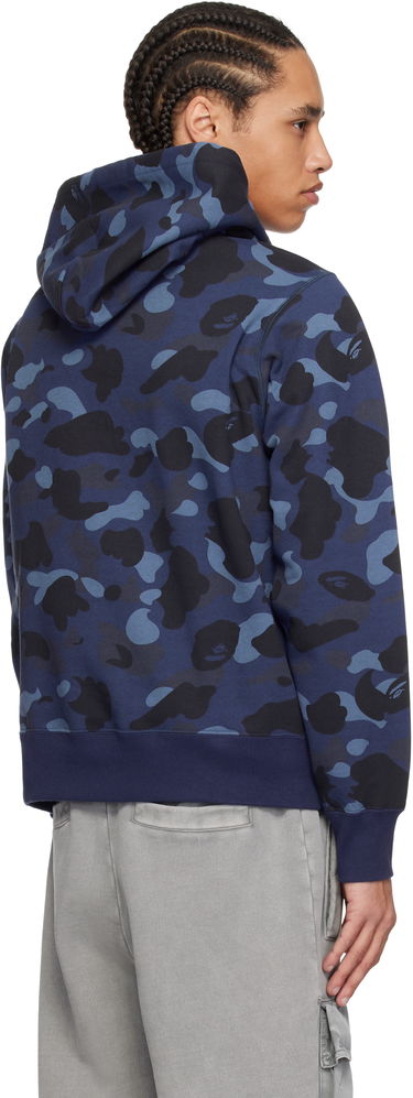 Суитчър BAPE BAPE Camo Pullover Hoodie Синьо | 001PPK801011M, 2