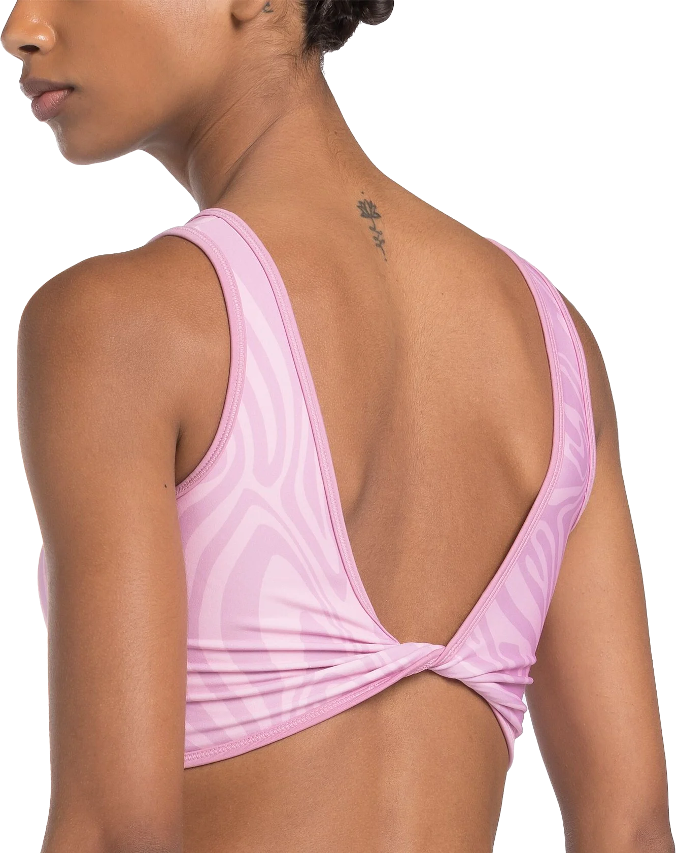 Сутиен Reebok Reebok Safari Poly Sports Bra Розово | 100076290, 1