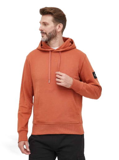 Суитчър CALVIN KLEIN Badge Hoodie Оранжево
 | J30J323430