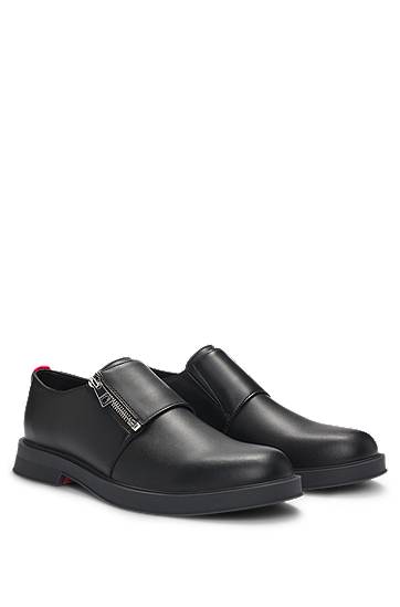 Облекло и аксесоари BOSS Monk Shoes with Quarter Zip Черно | 50536255