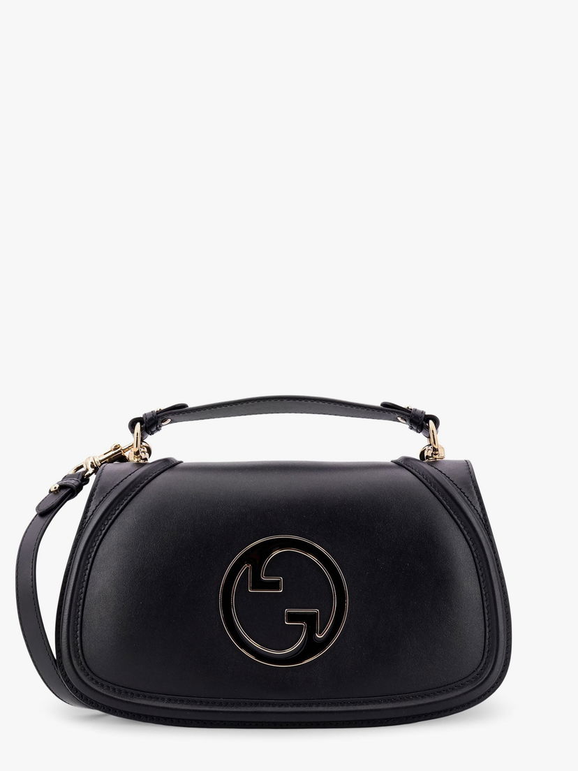 Дамска чанта Gucci Black Blondie Leather Shoulder Bag Черно | 815719AAEEX1000