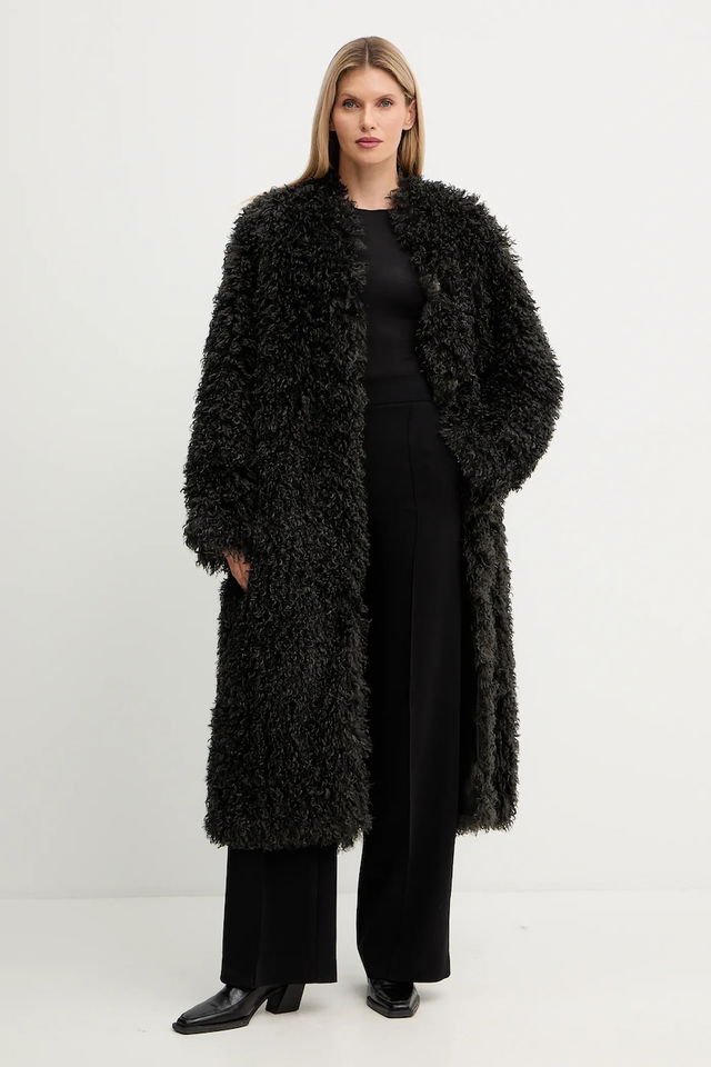 Stand Studio Carolina Faux Fur Coat