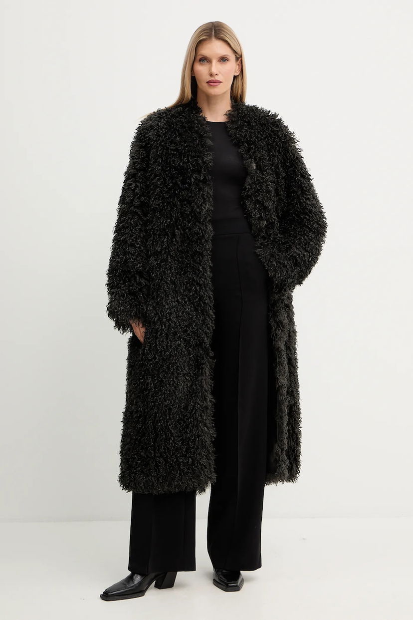 Палта STAND STUDIO Stand Studio Carolina Faux Fur Coat Черно | 66577.9422